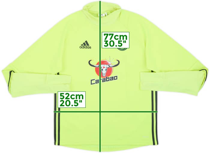 2016-17 Chelsea adidas Drill Top - 9/10 - (M)