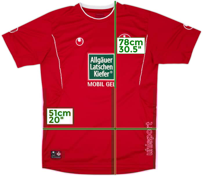 2012-13 Kaiserslautern Uhlsport Training Shirt - 8/10 - (L)