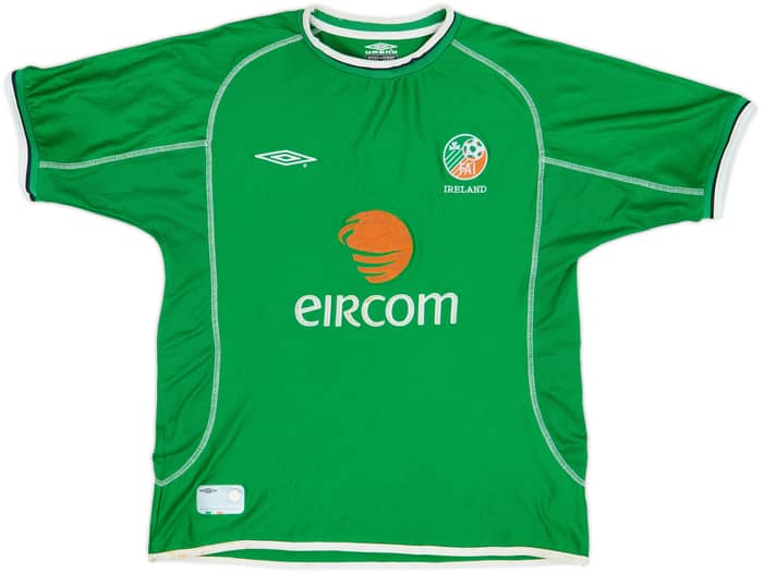 2002-03 Ireland Home Shirt R.Keane #10 - 6/10 - (L)