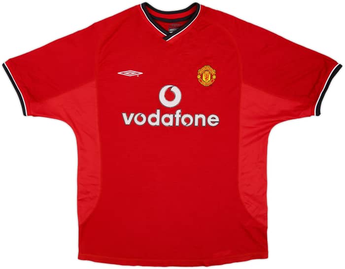 2000-02 Manchester United Camiseta de local - 5/10 - (L)