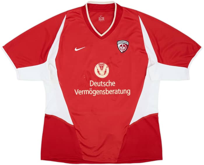 2002-03 Kaiserslautern Home Shirt Basler #30 - 5/10 - (XL)