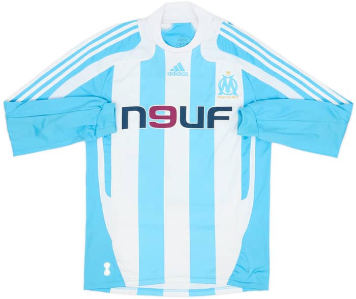 2007-08 Olympique Marseille Away L/S Shirt Valbuena #28 - 8/10 - (S)