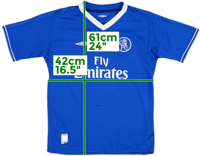 2003-05 Chelsea Home Shirt - 6/10 - (L.Boys)