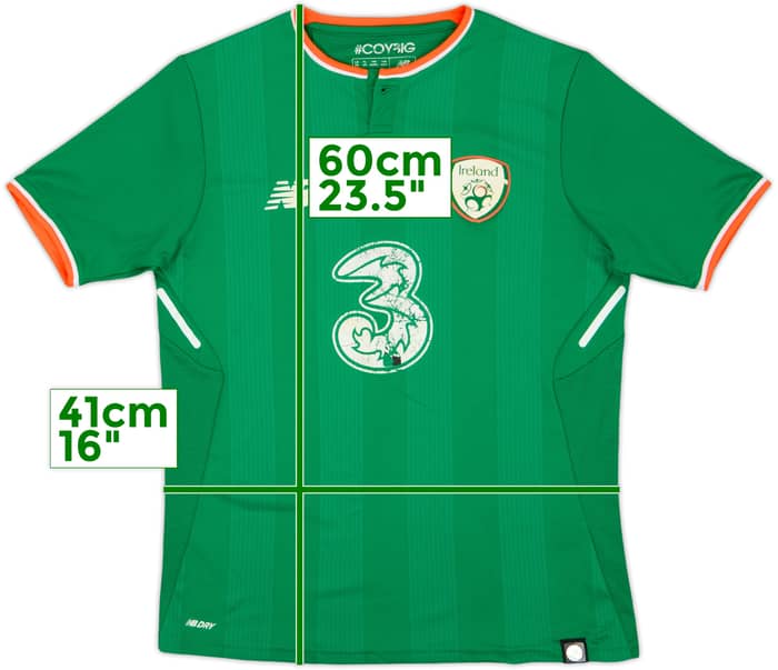 2017-18 Ireland Home Shirt - 4/10 - (L.Boys)