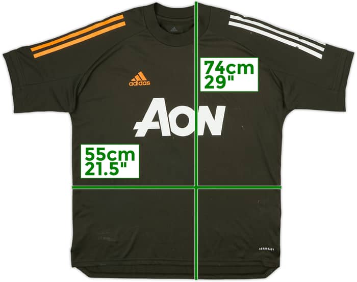 2020-21 Manchester United adidas Training Shirt - 5/10 - (M)