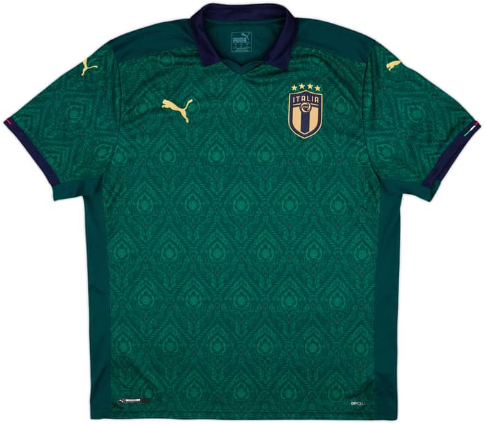 2019-20 Italy Third Shirt #4 - 10/10 - (XL)
