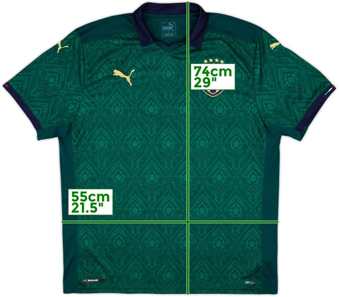 2019-20 Italy Third Shirt #4 - 10/10 - (XL)