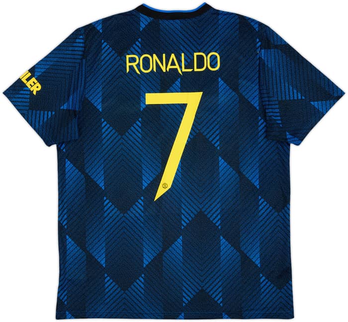 2021-22 Manchester United Third Shirt Ronaldo #7 - 6/10 - (XL)