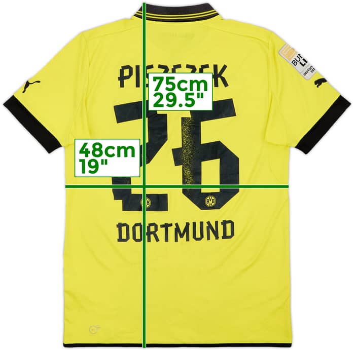 2012-13 Borussia Dortmund Home Shirt Piszczek #26 - 6/10 - (M)