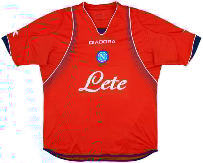2007-08 Napoli Away Shirt - 6/10 - (L)