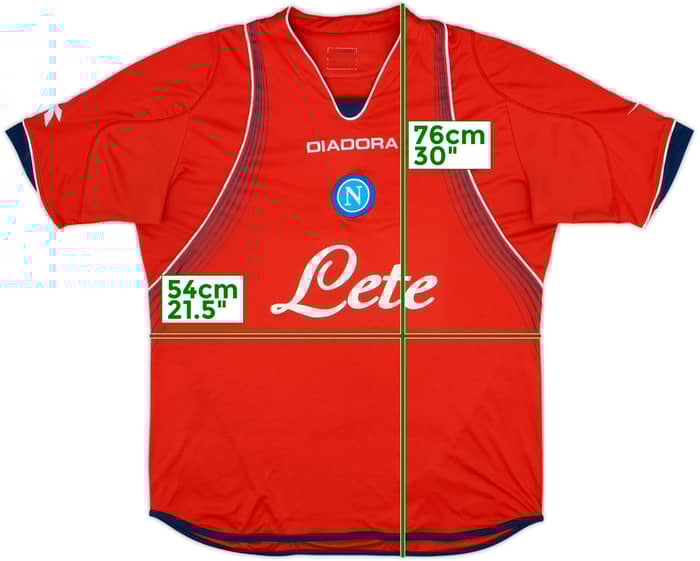 2007-08 Napoli Away Shirt - 6/10 - (L)