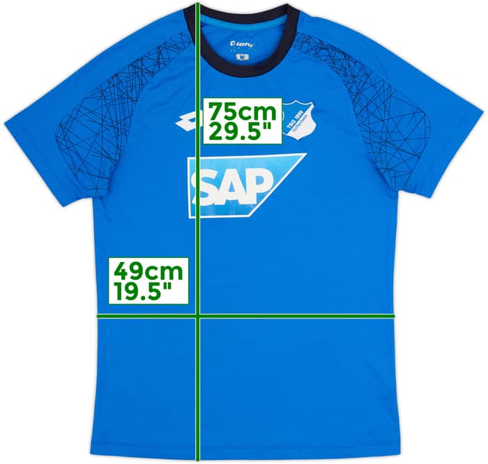 2016-17 TSG Hoffenheim Lotto Training Shirt - 7/10 - (M)