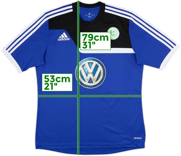 2013-14 Wolfsburg adidas Training Shirt - 4/10 - (L)