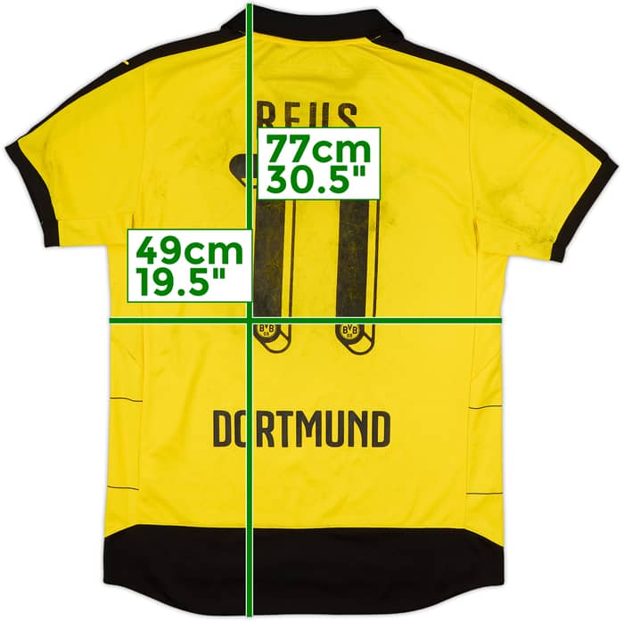 2015-16 Borussia Dortmund Home Shirt Reus #11 - 4/10 - (M)