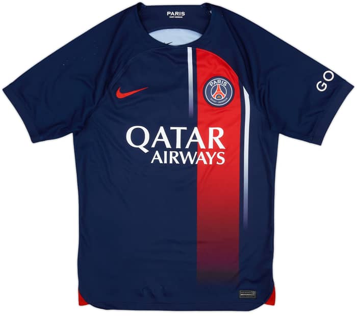 2023-24 Paris Saint-Germain Home Shirt Mbappe #7 - 9/10 - (S)