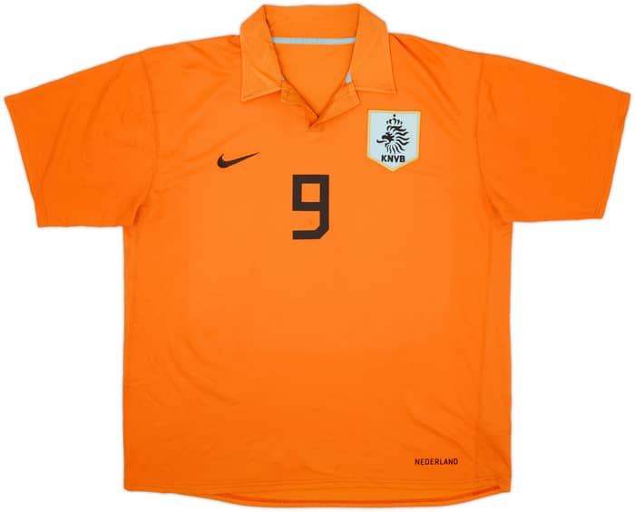 2006-08 Netherlands Home Shirt V.Nistelrooy #9 - 6/10 - (XL)