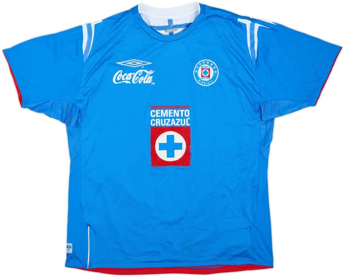2004-05 Cruz Azul Home Shirt - 5/10 - (XL)