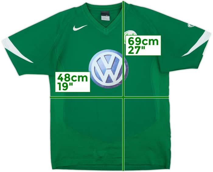 2005-06 Wolfsburg Home Shirt - 6/10 - (XL.Boys)