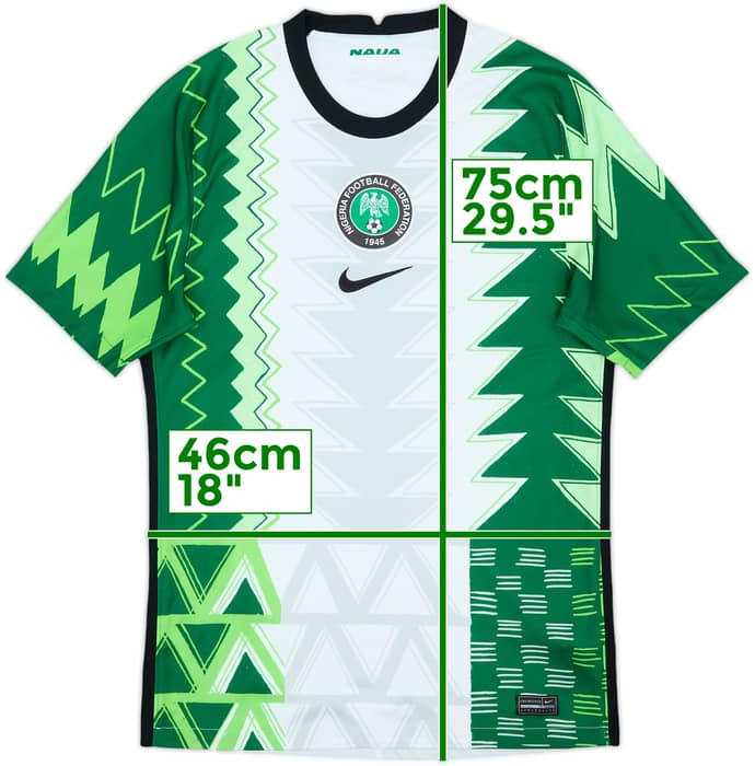 2020-21 Nigeria Home Shirt - 8/10 - (S)