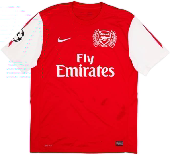 2011-12 Arsenal Home Shirt Arteta #8 - 5/10 - (L)