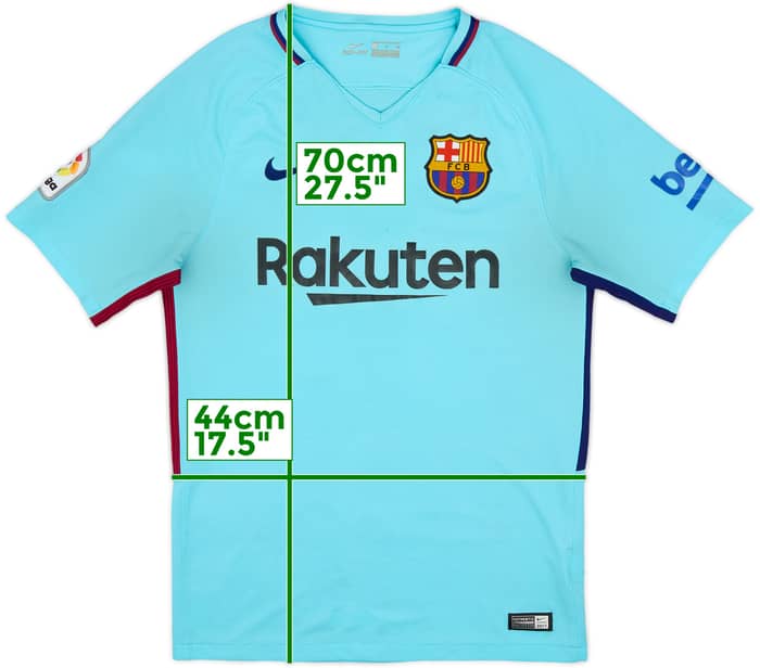2017-18 Barcelona Away Shirt - 5/10 - (S)