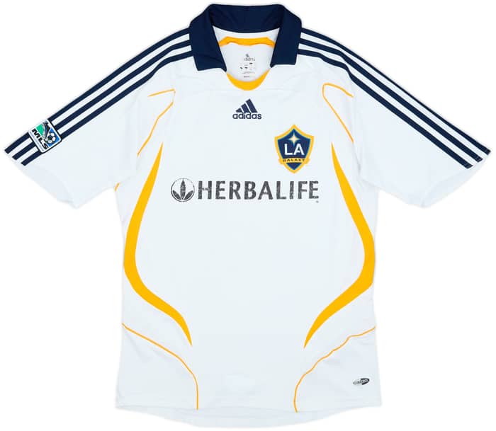 2007-08 LA Galaxy Home Shirt Beckham #23 - 5/10 - (S)