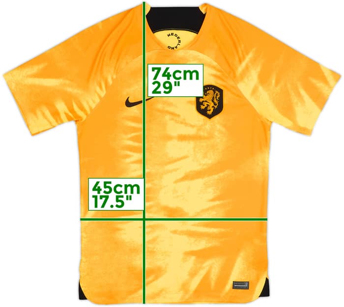 2022-23 Netherlands Home Shirt - 10/10 - (S)