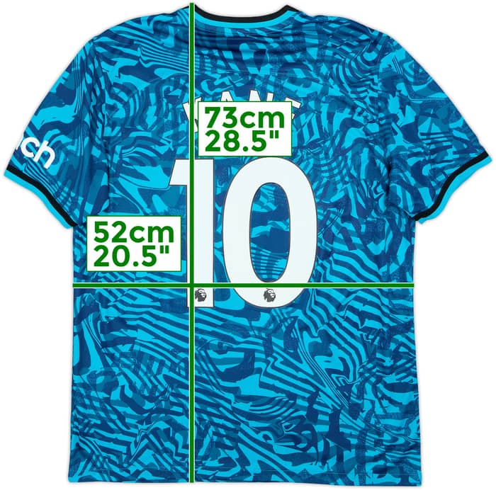 2022-23 Tottenham Third Shirt Kane #10 - 9/10 - (L)