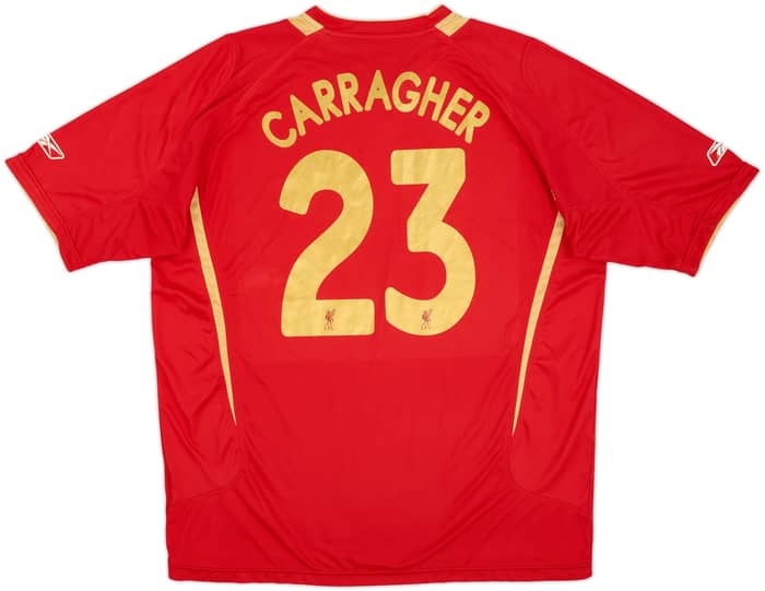 2005-06 Liverpool CL Home Shirt Carragher #23 - 6/10 - (XL)