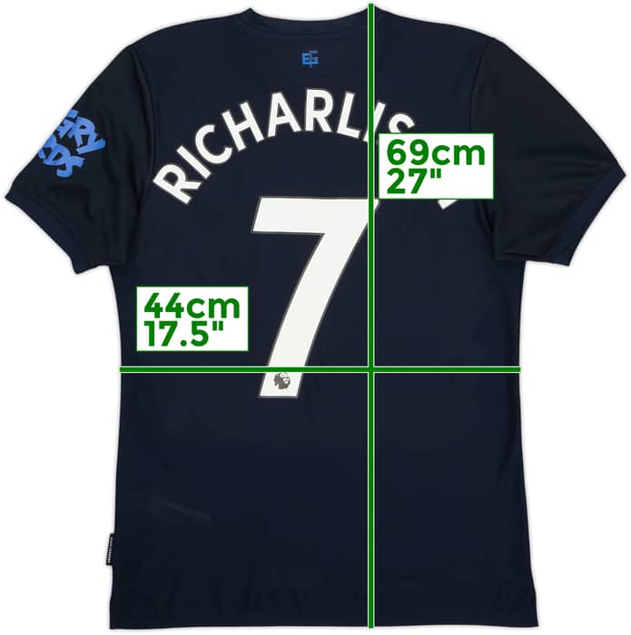 2019-20 Everton Third Shirt Richarlison #7 - 9/10 - (S)