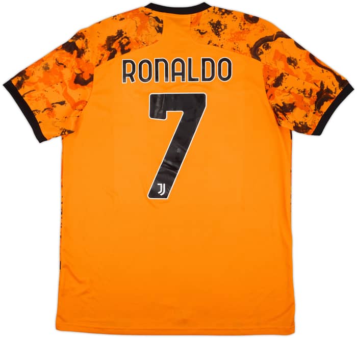 2020-21 Juventus Third Shirt Ronaldo #7 (L)