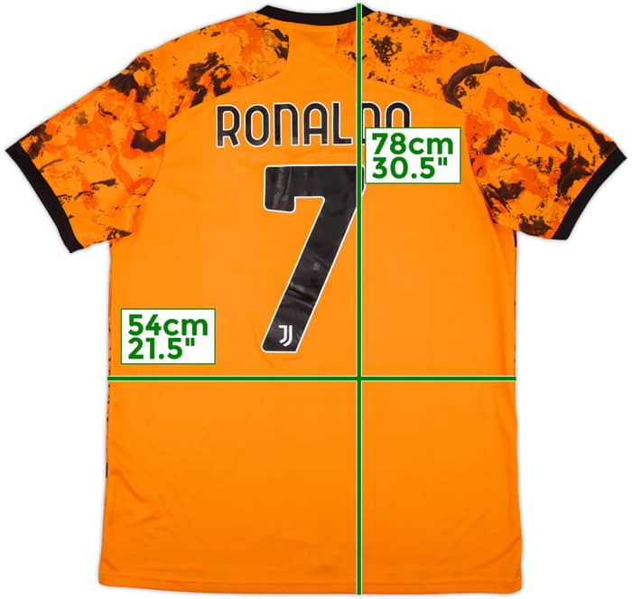 2020-21 Juventus Third Shirt Ronaldo #7 (L)