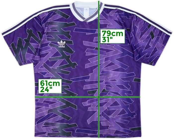1990s adidas Template Shirt - 8/10 - (XL)
