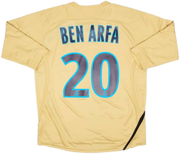 2008-09 Olympique Marseille Third Shirt Ben Arfa #20 - 8/10 - (XL.Boys)