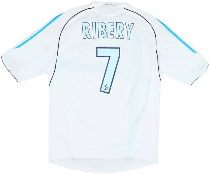 2005-06 Olympique Marseille Home Shirt Ribery #7 - 6/10 - (M)