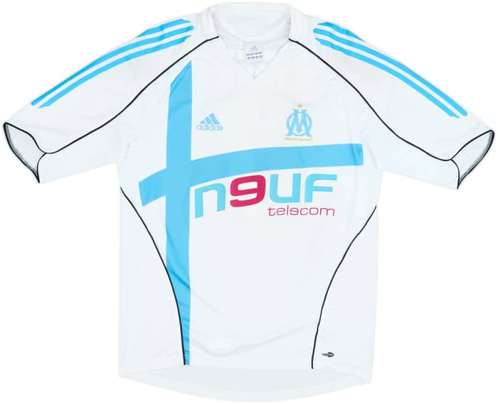 2005-06 Olympique Marseille Home Shirt Ribery #7 - 6/10 - (M)