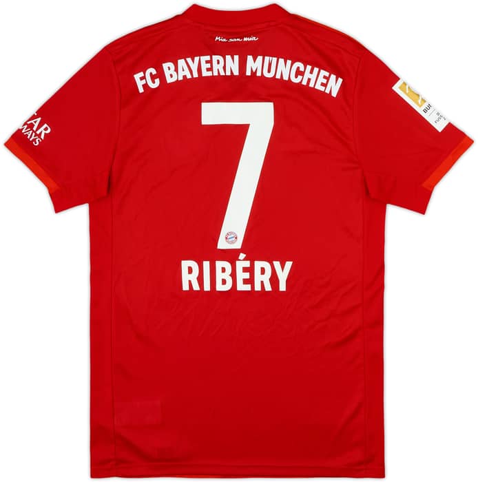 2019-20 Bayern Munich Home Shirt Ribery #7 - 9/10 - (S)