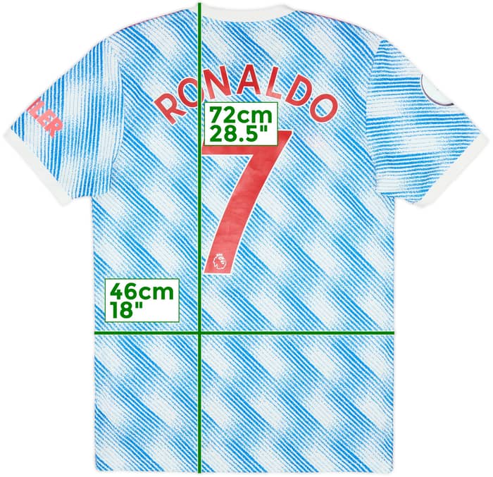 2021-22 Manchester United Away Shirt Ronaldo #7 - 8/10 - (S)