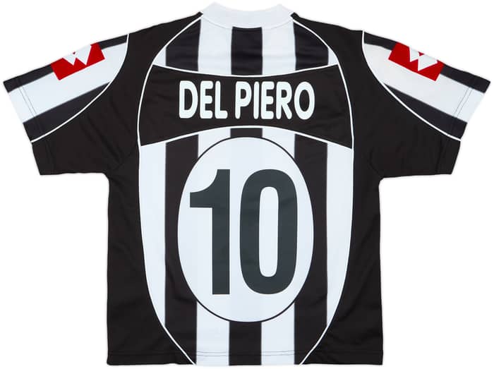 2002-03 Juventus European Home Shirt Del Piero #10 - 8/10 - (S)