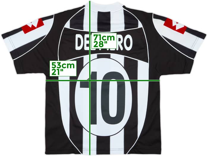 2002-03 Juventus European Home Shirt Del Piero #10 - 8/10 - (S)