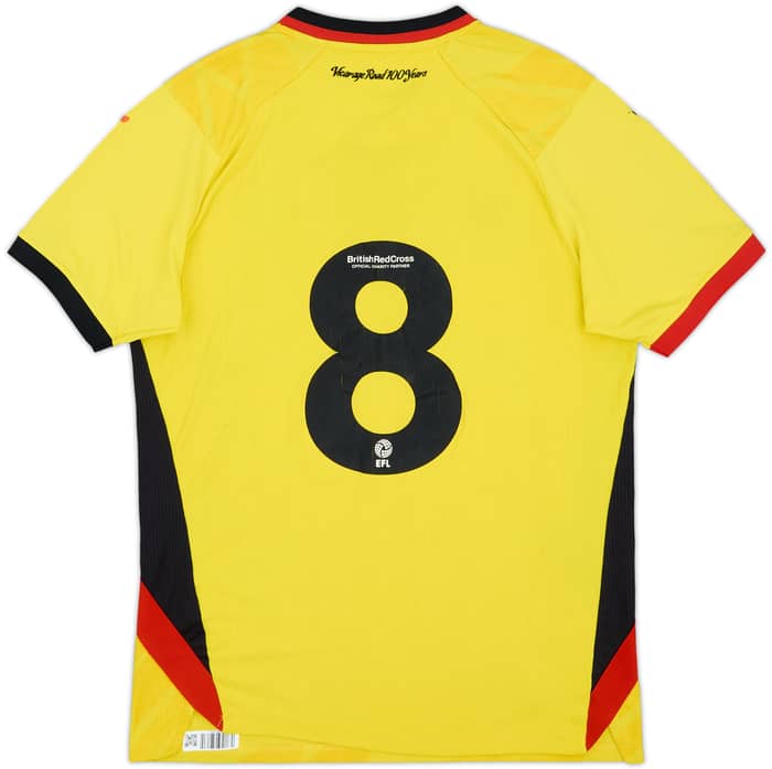 2022-23 Watford Home Shirt #8 - 6/10 - (M)