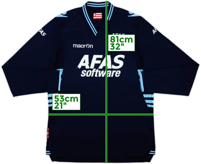 2013-14 AZ Alkmaar Away L/S Shirt - 5/10 - (L)