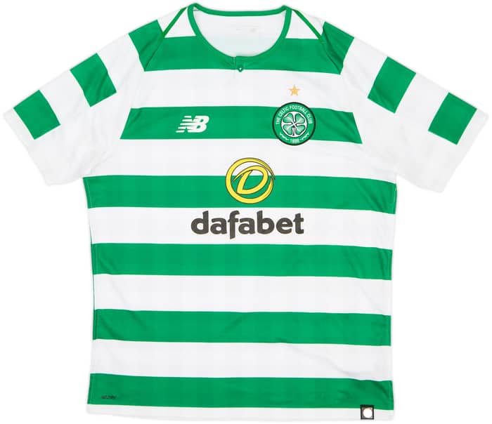 2018-19 Celtic Home Shirt - 7/10 - (M)