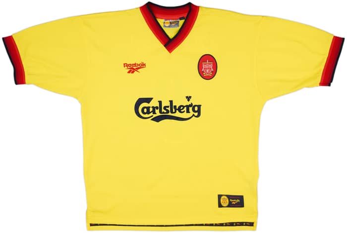 1997-99 Liverpool Away Shirt Fowler #9 - 8/10 - (L)