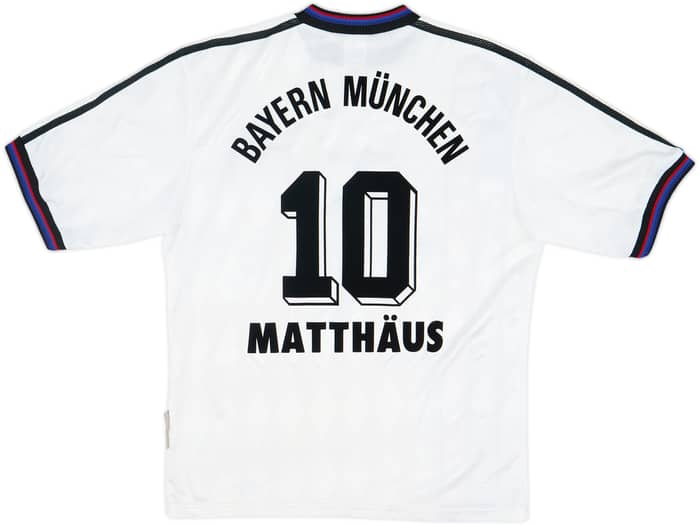 1996-98 Bayern Munich Away Shirt Matthaus #10 - 6/10 - (S)