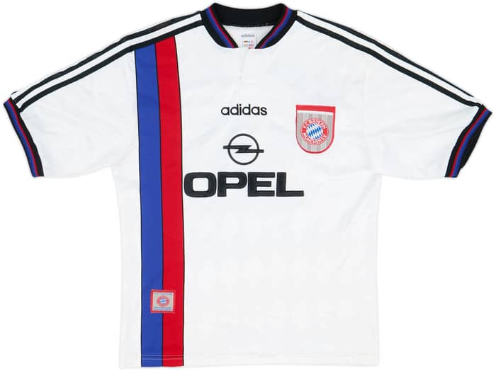 1996-98 Bayern Munich Away Shirt Matthaus #10 - 6/10 - (S)