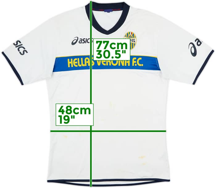 2010-11 Hellas Verona Asics Training Shirt - 5/10 - (XL)