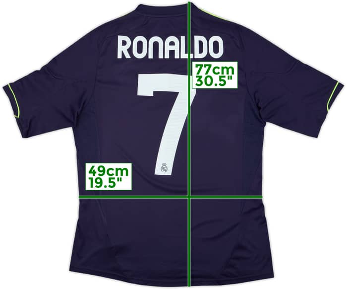 2012-13 Real Madrid Away Shirt Ronaldo #7 - 7/10 - (L)