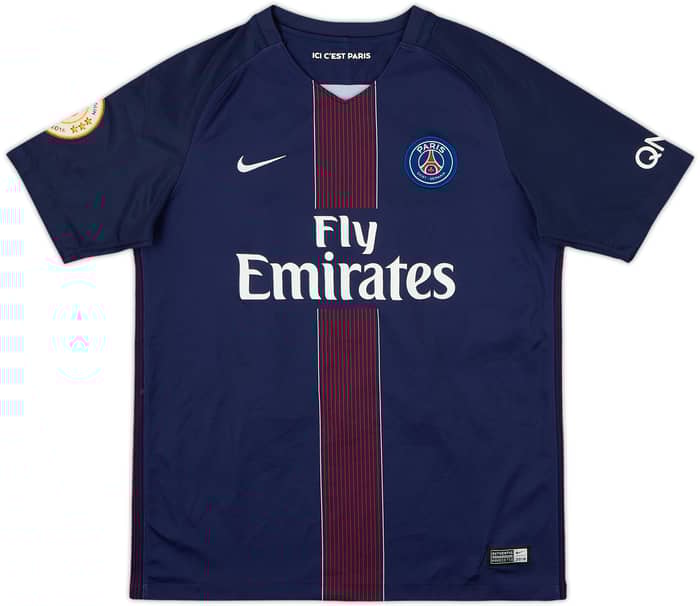 2016-17 Paris Saint-Germain Home Shirt Pastore #10 - 6/10 - (XL.Boys)