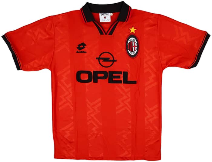 1996-97 AC Milan Fourth Shirt Dugarry #19 - 8/10 - (L)